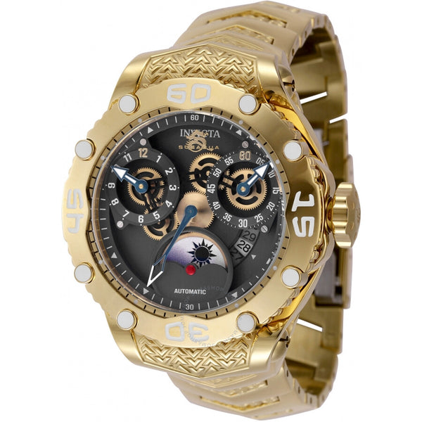 Invicta Subaqua Noma VIII Automatic Gunmetal Dial Men's Watch 47569 - The Watches Men & Co