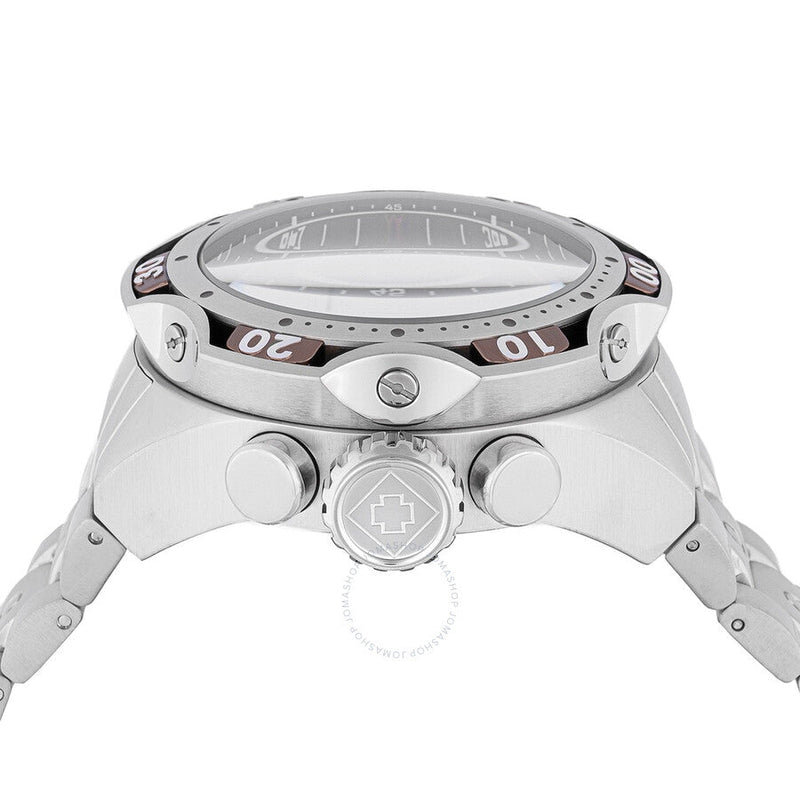 Invicta Venom Date Chronograph GMT Quartz Brown Dial Men's Watch 47757 - The Watches Men & Co #4