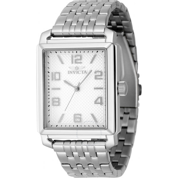 Invicta Vintage Quartz Silver Dial Men's Watch 46634 - The Watches Men & Co
