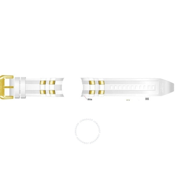 Invicta Watch 26mm White Polyurethane Strap (for Pro Diver 20288) C00190PUWHTGT - The Watches Men & Co