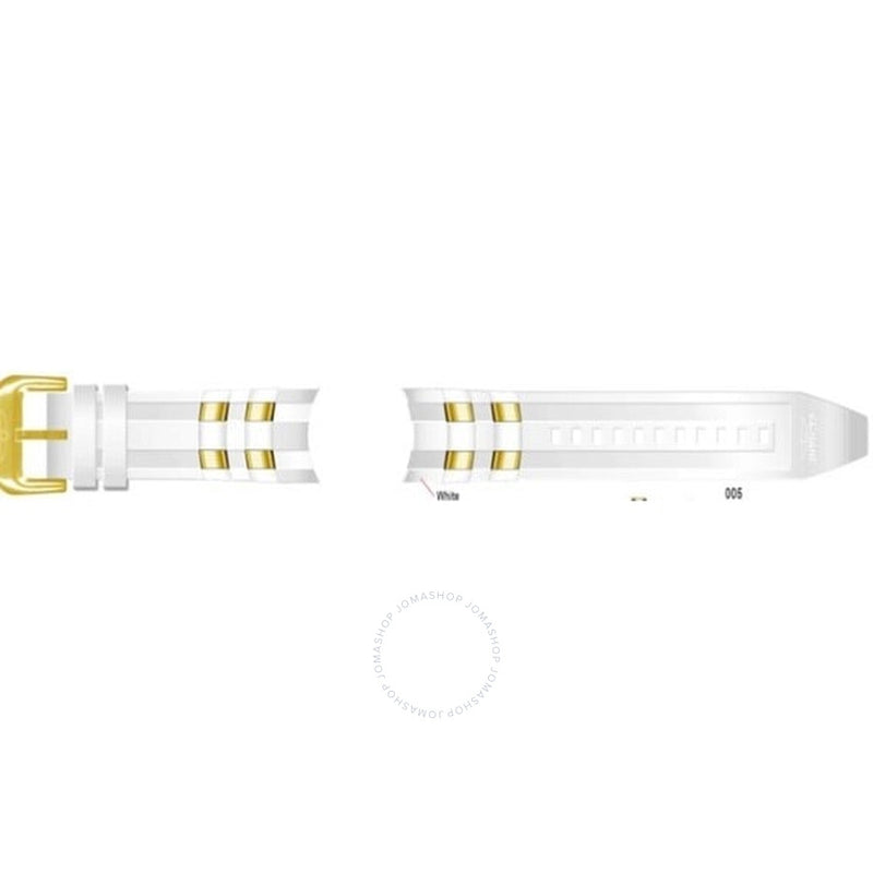 Invicta Watch 26mm White Polyurethane Strap (for Pro Diver 20288) C00190PUWHTGT - The Watches Men & Co