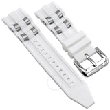 Invicta Watch 26mm White Polyurethane Strap (for Pro Diver 20290) C00190PUWHTSS - The Watches Men & Co