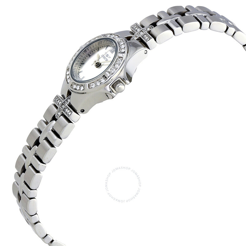 Invicta Wildflower Silver Dial Stainless Steel Ladies Watch 0132 - The Watches Men & Co #2