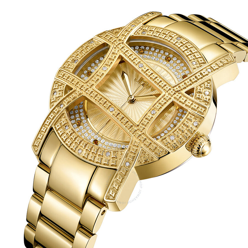 JBW 10 YR Anniversary Women's Olympia 0.20 ctw Diamond 18K Gold-plated  Watch JB-6214-10B - The Watches Men & Co #2