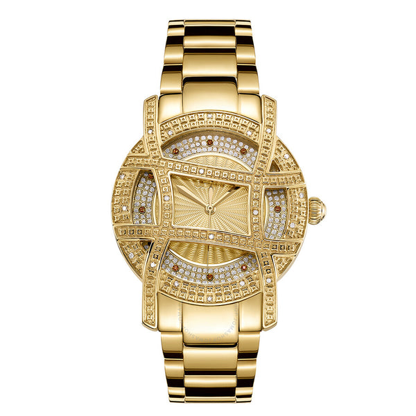 JBW 10 YR Anniversary Women's Olympia 0.20 ctw Diamond 18K Gold-plated  Watch JB-6214-10B - The Watches Men & Co