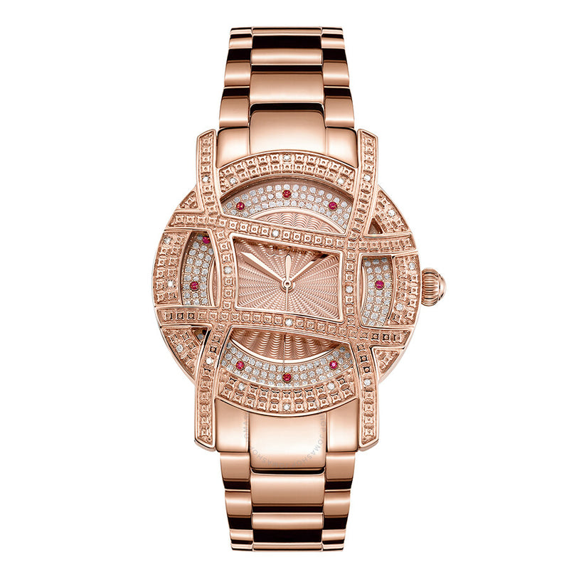 JBW 10 YR Anniversary Women's Olympia 0.20 ctw Diamond 18K Rose Gold-plated  Watch JB-6214-10A - The Watches Men & Co