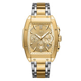 JBW Echelon Collection Chronograph Automatic Gold Dial Men's Watch J6409B - The Watches Men & Co