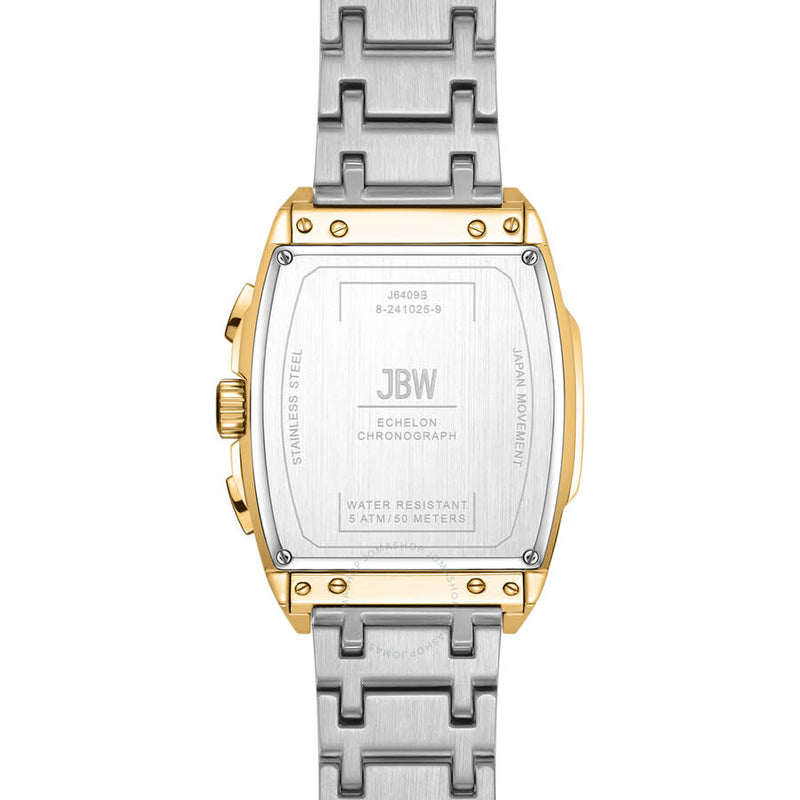 JBW Echelon Collection Chronograph Automatic Gold Dial Men's Watch J6409B - The Watches Men & Co #3