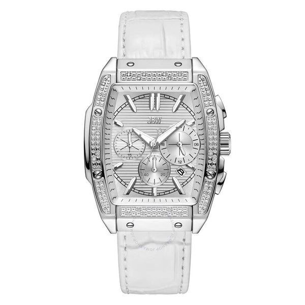 JBW Echelon Chronograph Quartz Silver Dial Unisex Watch J6379G - The Watches Men & Co