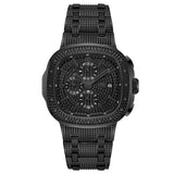 JBW Heist GMT Quartz Black Dial Unisex Watch J6380E - The Watches Men & Co