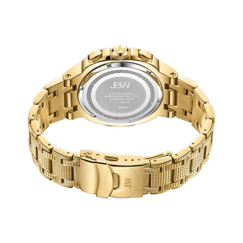 JBW Heist Quartz Diamond Gold Dial Men's Watch J6380A - The Watches Men & Co #3