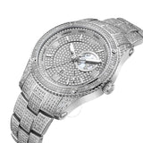 Jbw Jet Setter GMT Quartz Diamond Silver Dial Men's Watch J6370B - The Watches Men & Co #2