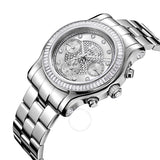 JBW Laurel Silver Multi-Function Diamond Dial Steel Bracelet Ladies Watch J6330B - The Watches Men & Co #2