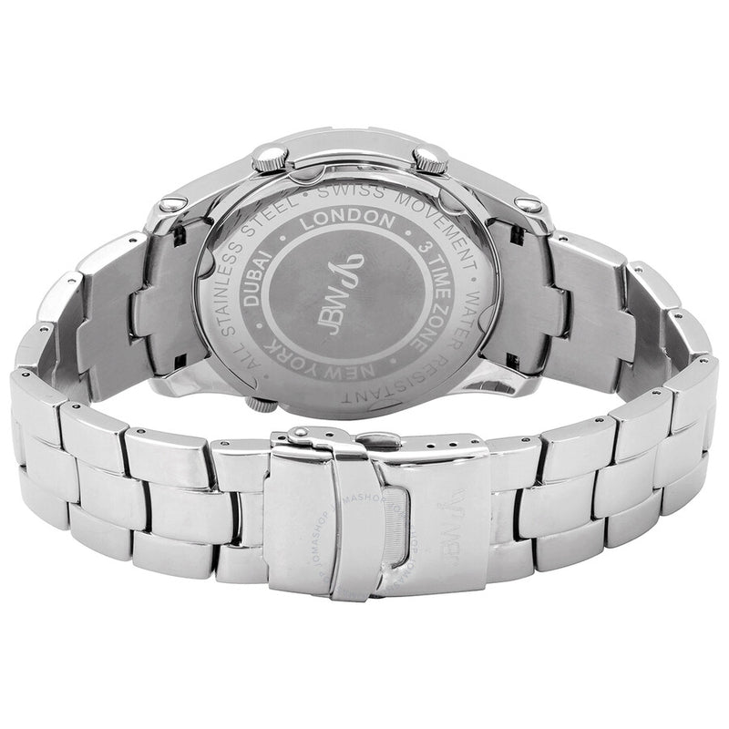 JBW Men's Jet Setter III 1.18 ctw Diamond Stainless Steel Watch J6348B - The Watches Men & Co #3