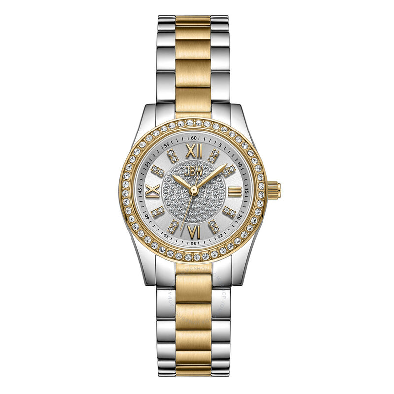 JBW Mondrian 28 Quartz Silver Dial Unisex Watch J6391C - The Watches Men & Co