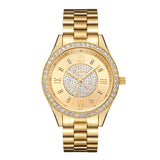 JBW Mondrian Gold Diamond Dial 18kt Gold Plated Stainless Steel Ladies Watch J6303B - The Watches Men & Co