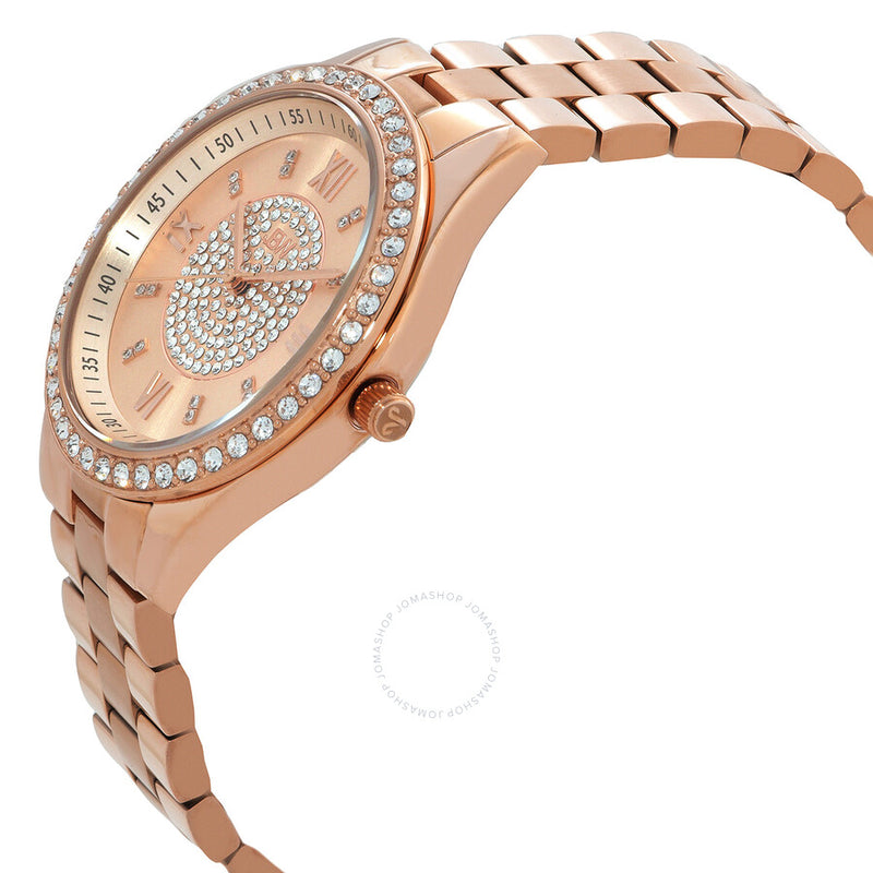 JBW Mondrian Jewelry Set Rose Gold-tone Dial Ladies Watch J6303-SetC - The Watches Men & Co #2