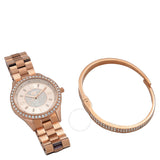 JBW Mondrian Jewelry Set Rose Gold-tone Dial Ladies Watch J6303-SetC#J6303-SetC - The Watches Men & Co #7