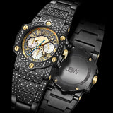 JBW Phantom Chronograph Quartz Diamond Black Dial Men's Watch JB-6215-200-C - The Watches Men & Co #5