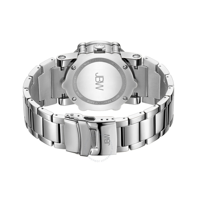 JBW Phantom Chronograph Quartz Diamond Silver Dial Men's Watch JB-6215-200-B - The Watches Men & Co #3