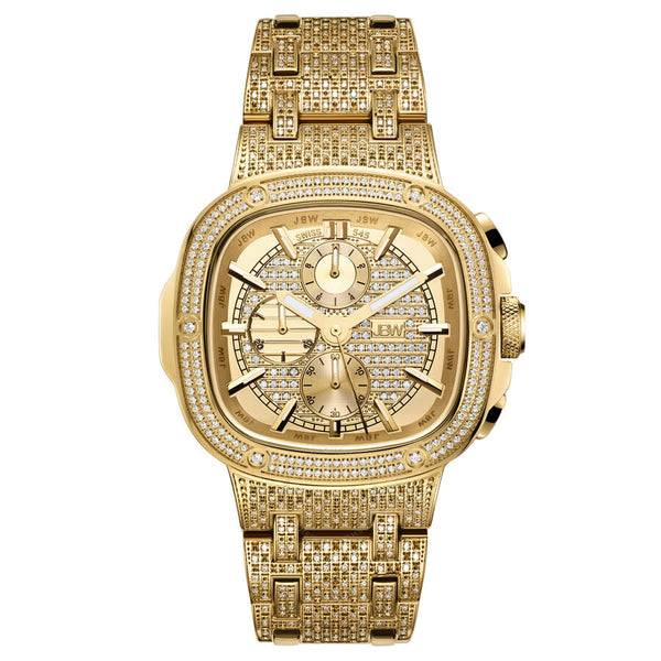 JBW Platinum Series Chronograph Gold-tone Dial Men's Watch PS545A - The Watches Men & Co