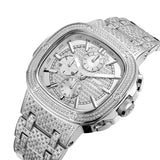 JBW Platinum Series Chronograph Silver-tone Dial Men's Watch PS545B - The Watches Men & Co #2