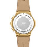 JBW Saxon GMT Quartz Gold Dial Unisex Watch JB-6101L-R - The Watches Men & Co #2