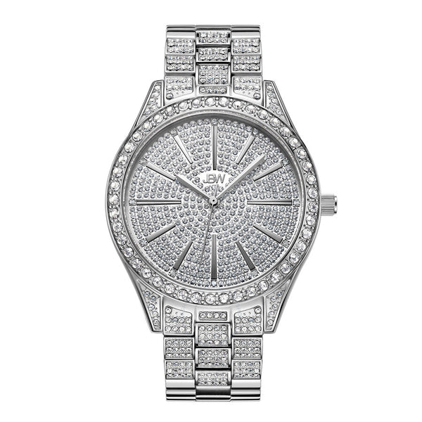 JBW Cristal 0.12 ctw Diamond Stainless Steel Ladies Watch J6346C - The Watches Men & Co