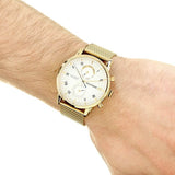 Tommy Hilfiger Roman Numerals Dial Gold Men's Watch 1710403 - The Watches Men & CO #5