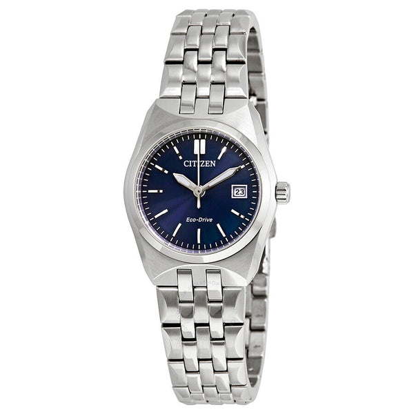 Ladies Corso Eco-Drive Blue Dial Ladies Watch EW2290-54L - The Watches Men & Co
