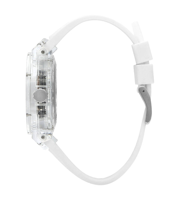 Lee Cooper Men’s 44 MM White Analog Silicone Watch – LC07975.333 - Watch