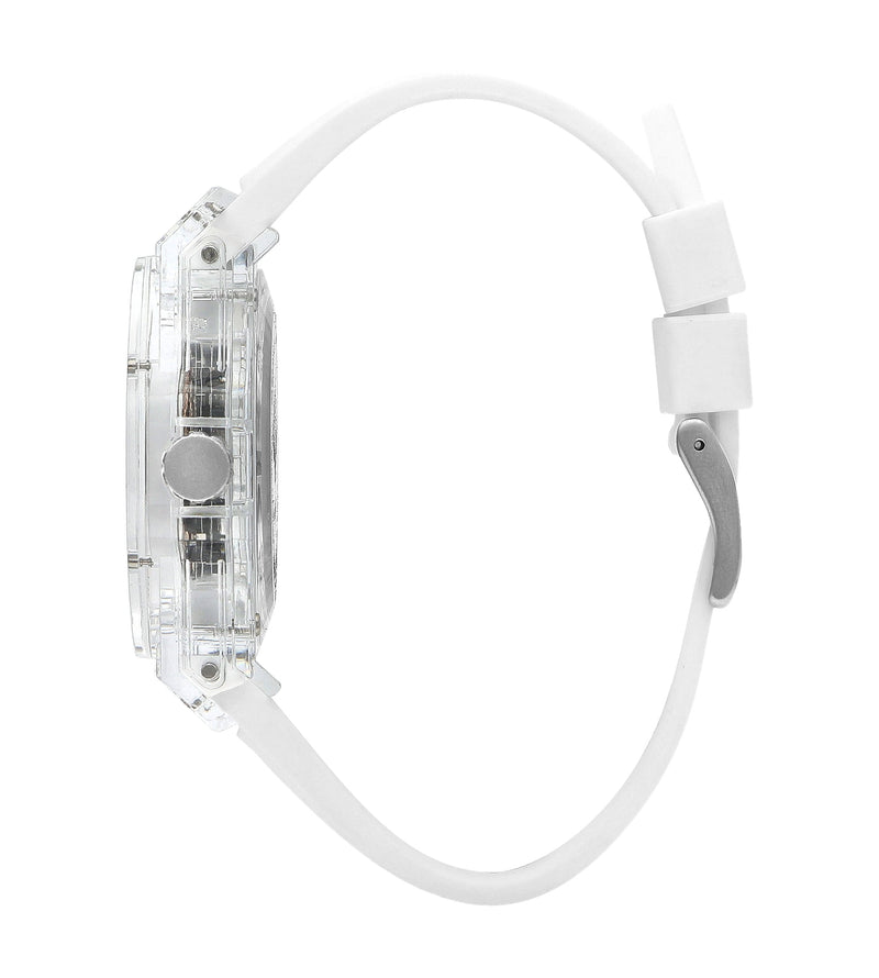 Lee Cooper Men’s 44 MM White Analog Silicone Watch – LC07975.333 - Watch