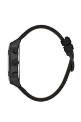 Lee Cooper Men’s Black Analog Silicone Blue Dial Watch – LC06506.692-NL - Watch