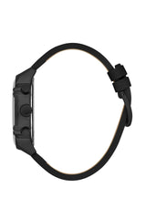 Lee Cooper Men’s Black Analog Silicone Strap Watch – LC06506.661-NL - Watch