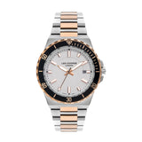Lee Cooper Men’s Watch Silver Dial Two Toned Metal Strap Watch – LC07622.530 - Watch