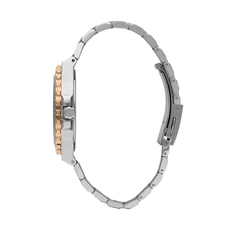 Lee Cooper Men’s Watch Silver Dial Two Toned Metal Strap Watch – LC07622.530 - Watch