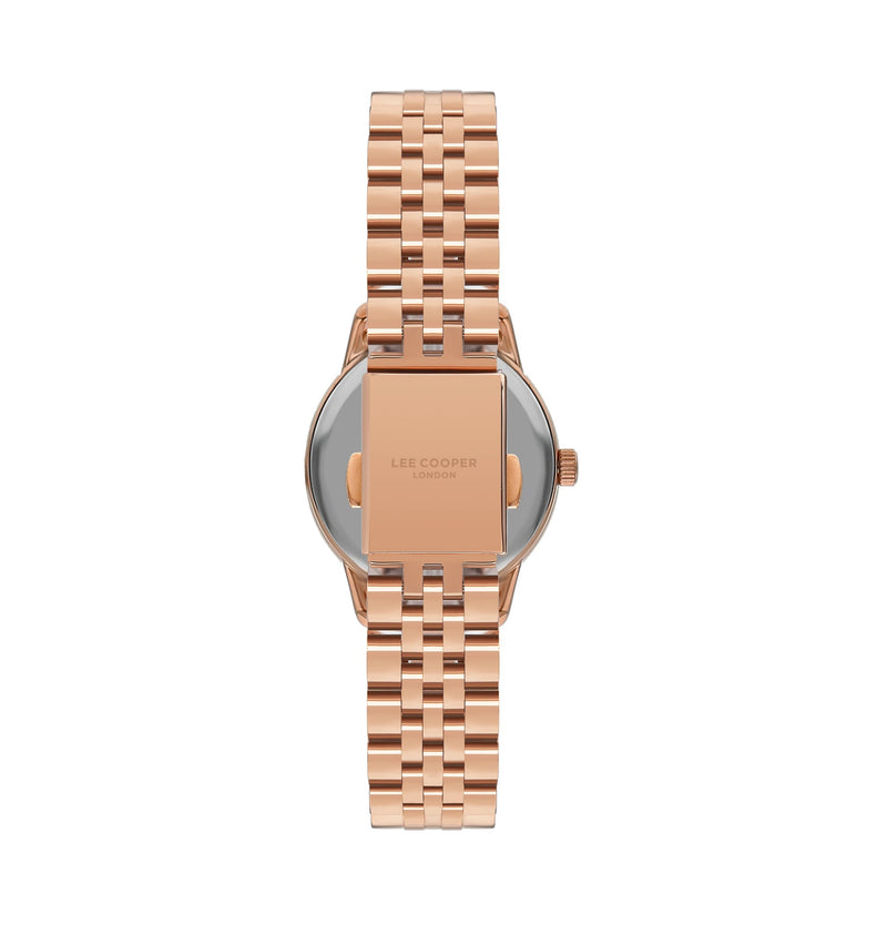 Lee Cooper Women’s 33 MM Analog Silver Dial Watch – LC07144.430 - Watch