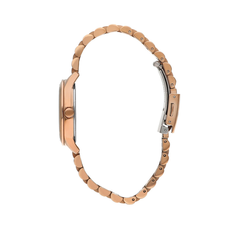 Lee Cooper Women’s 33 MM Analog Silver Dial Watch – LC07144.430 - Watch