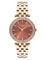 Lee Cooper Women’s 34 MM Rose Gold Analog Brown Dial Watch – LC07864.440 - Watch