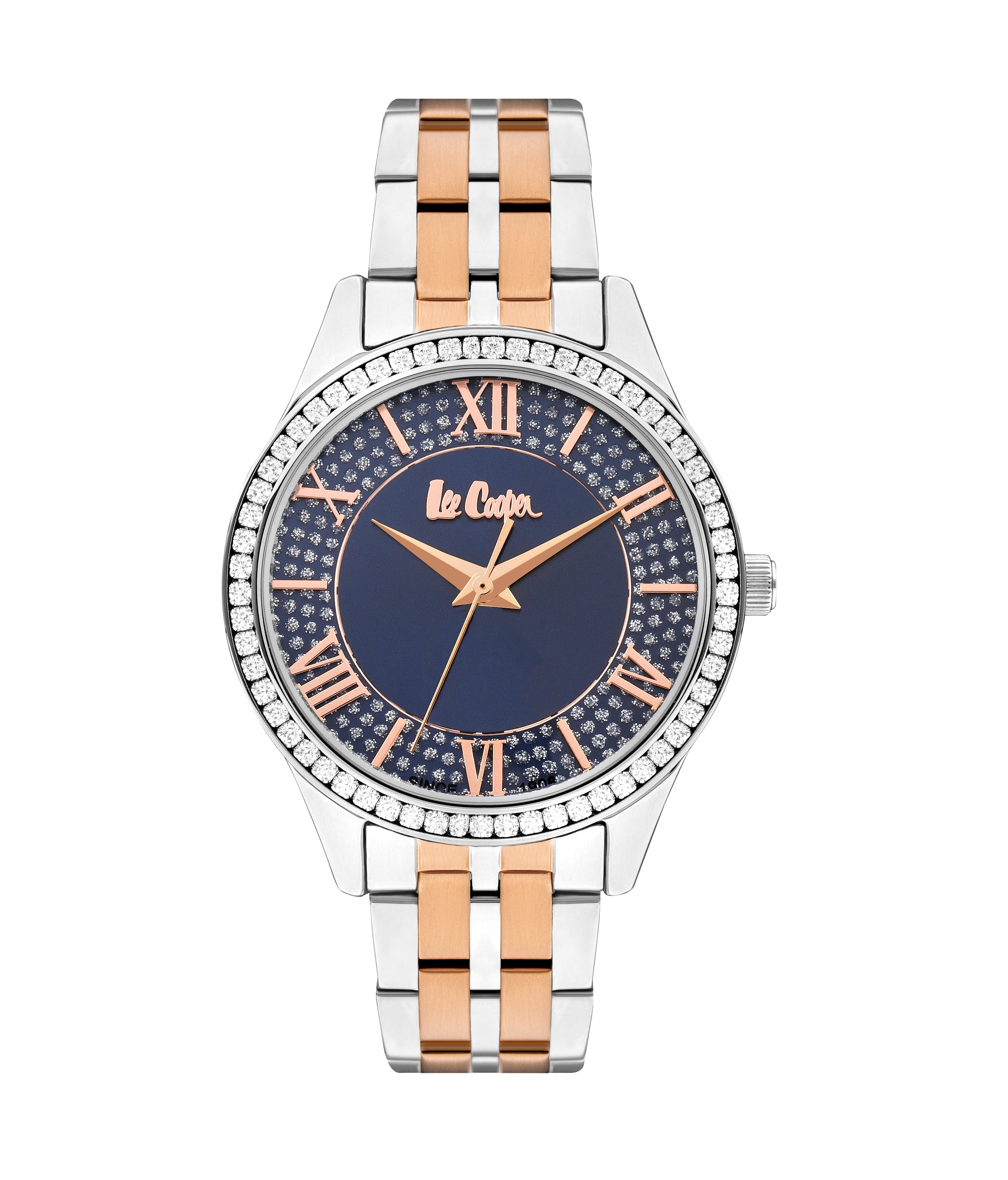 Lee Cooper Women’s 34 MM Silver Analog Metal Strap Watch – LC07928.590 - Watch