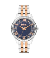 Lee Cooper Women’s 34 MM Silver Analog Metal Strap Watch – LC07928.590 - Watch