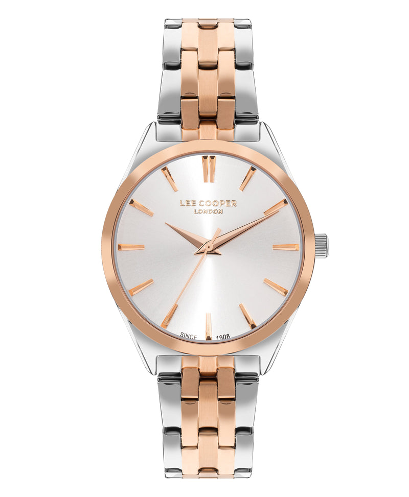 Lee Cooper Women’s 34 MM Silver Dial Analog Watch – LC07833.530 - Watch