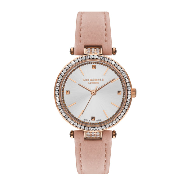 Lee Cooper Women’s Analog Silver Dial Watch – LC07463.437 - Watch