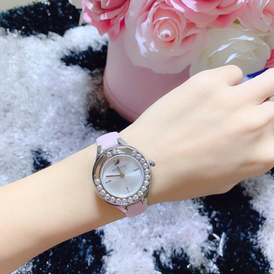 Swarovski Lovely Crystals Mini Ladies Pink Women's Watch 5261493