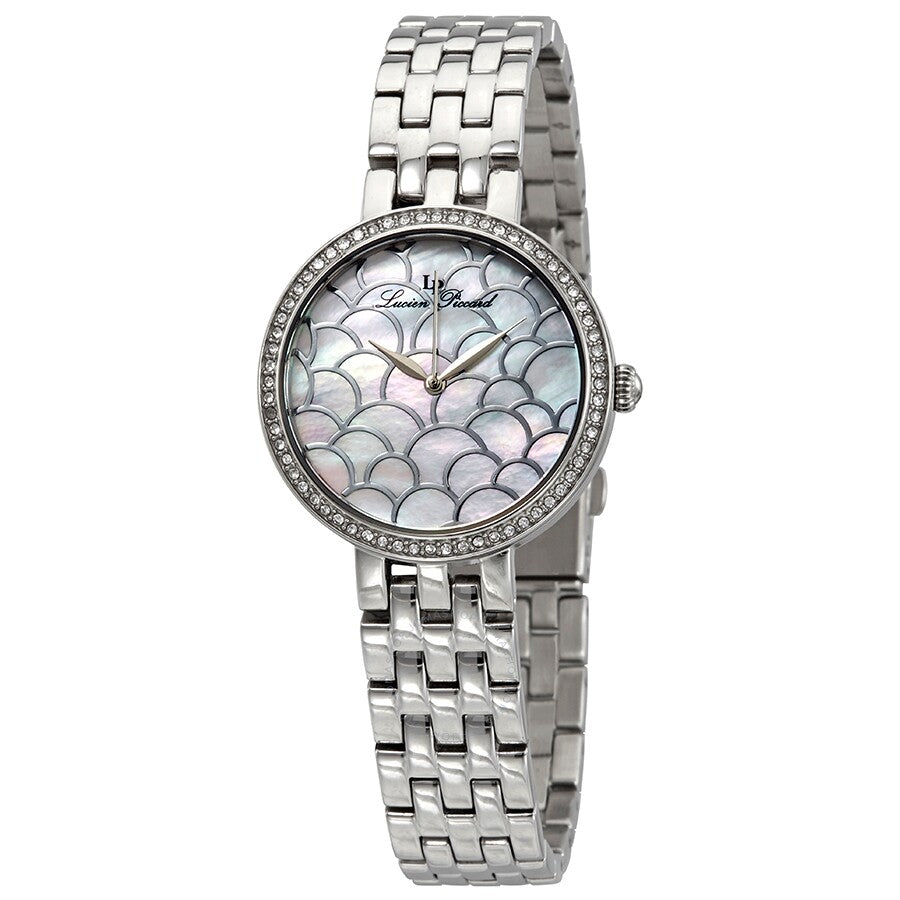 Lucien Piccard Lauren Mother of Pearl Dial Ladies Watch LP-28021-11MOP - The Watches Men & Co