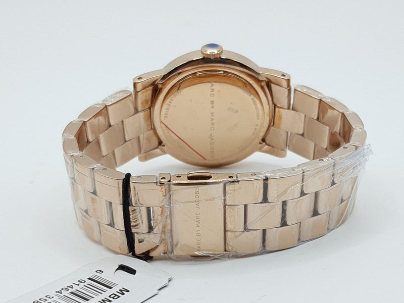 Marc By Marc Jacobs Amy Brown Women’s Rose Gold Classic Watch MBM8618 - Watch