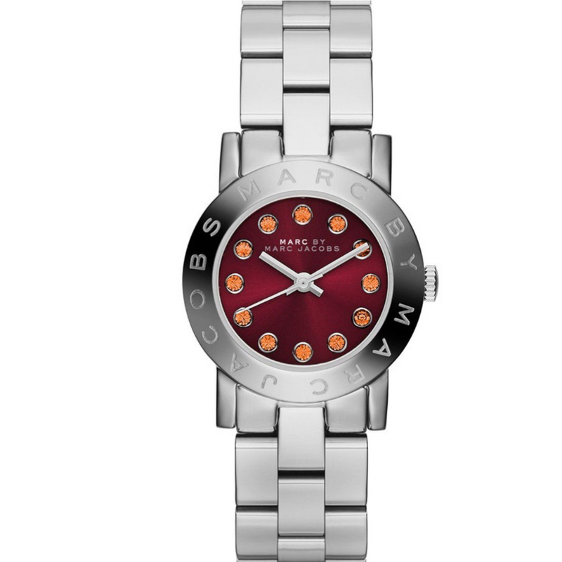 Marc By Marc Jacobs Amy Red Women’s Steel Classic Watch MBM3333 - Watch