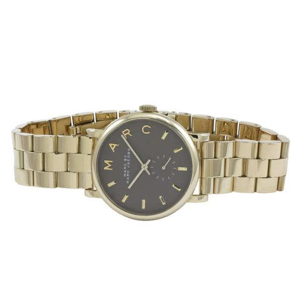 Marc By Marc Jacobs Grey Baker Grey Dial Ladies Watch MBM3281 - Watch