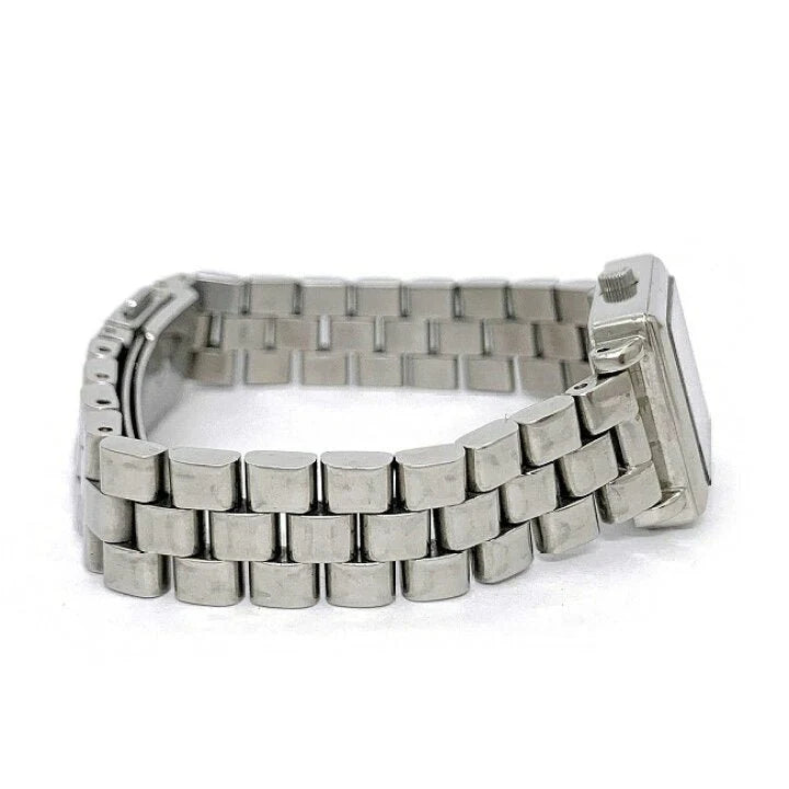 Marc by Marc Jacobs Baker watch silver stainless steel three-link bracelet strap