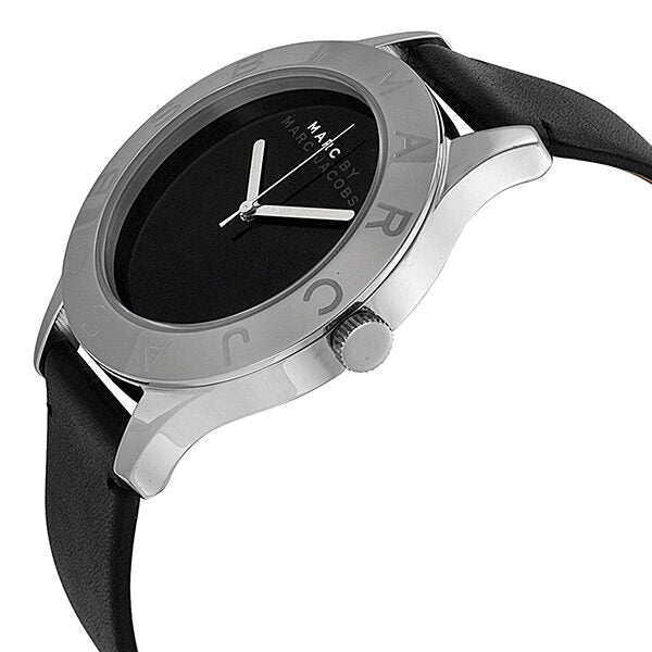 Marc by Marc Jacobs Blade Black Dial Black Leather Unisex Watch - BigDaddy Watches #2